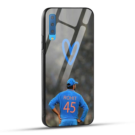 Samsung Galaxy A7 2018 Hitman Printed Glass Case