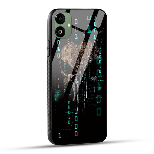 Samsung Galaxy A05 Back Cover Hacker Printed Glass Case