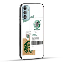Samsung Galaxy F23 5G Starbucks Coffee Printed Glass Case