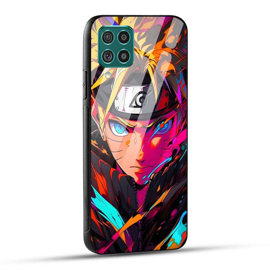 Samsung Galaxy F62 Back Cover Colourful Cartoon anime Printed Glass Case