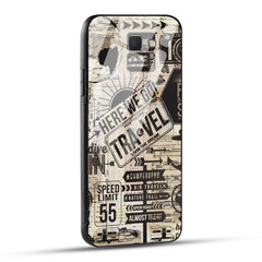Samsung Galaxy J5 Prime Back Cover Here We Go Travel Printed Glass Case