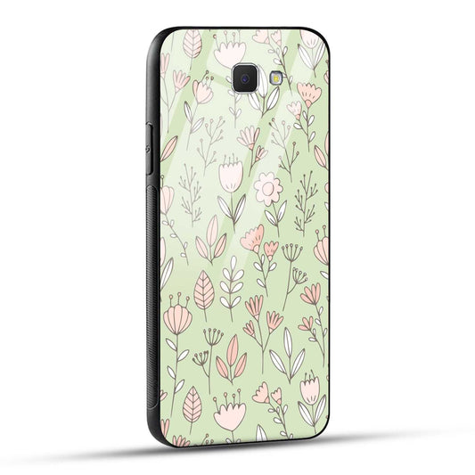 Samsung Galaxy J5 Prime Back Cover Flower Art Printed Glass Case