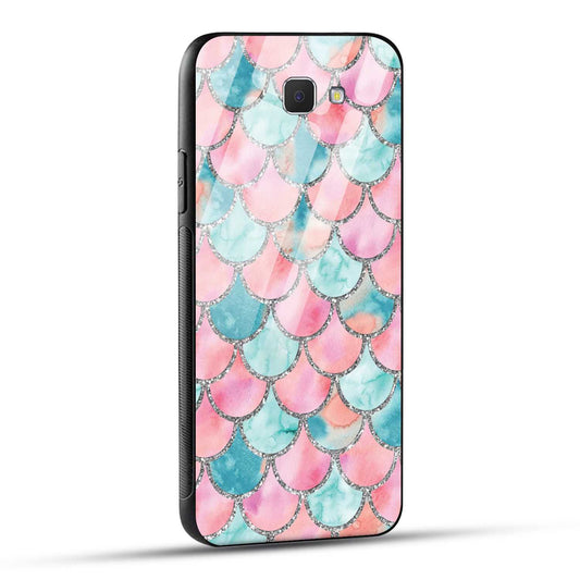 Samsung Galaxy J5 Prime Back Cover Mirror Pattern Printed Glass Case