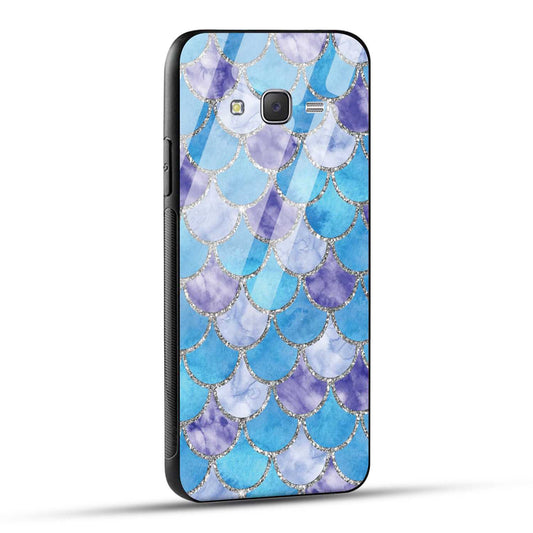 Samsung Galaxy J7 2015 Back Cover Mirror Of Diamonds Printed Glass Case