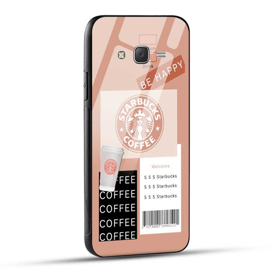 Samsung Galaxy J7 2015 / Samsung Galaxy J7 Nxt Starbucks Coffee Printed Glass Case