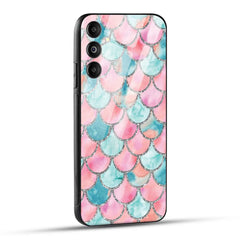 Samsung Galaxy M14 5G Back Cover Mirror Pattern Printed Glass Case