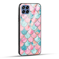 Samsung Galaxy M33 5G Back Cover Mirror Pattern Printed Glass Case