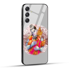 Samsung Galaxy A55 5G Hanuman and Ram Printed Glass Case