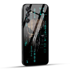 Samsung Galaxy M34 5G Back Cover Hacker Printed Glass Case