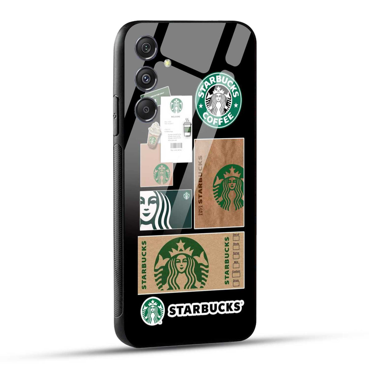 Samsung Galaxy S23 FE 5G Starbucks Coffee Printed Glass Case