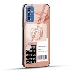 Samsung Galaxy M52 5G Starbucks Coffee Printed Glass Case