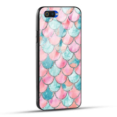 Realme C2 Back Cover Mirror Pattern Printed Glass Case