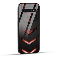Samsung Galaxy S10 4G Back Cover Robotic Abstract Printed Glass Case