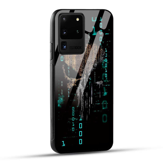 Samsung Galaxy S20 Ultra Back Cover Hacker Printed Glass Case