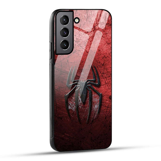 Samsung Galaxy S21 FE 5G Back Cover Red Spider Printed Glass Case