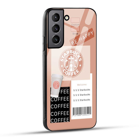 Samsung Galaxy S21 Plus 5G Starbucks Coffee Printed Glass Case