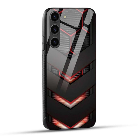 Samsung Galaxy S23 5G Back Cover Robotic Abstract Printed Glass Case
