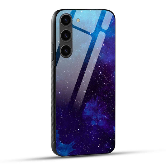 Samsung Galaxy S23 5G Back Cover Beautiful Star Space Printed Glass Case