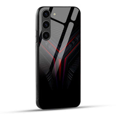 Samsung Galaxy S23 5G Back Cover Abstract Robotic Printed Glass Case
