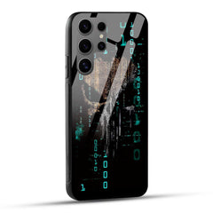Samsung Galaxy S24 Ultra 5G Back Cover Hacker Printed Glass Case
