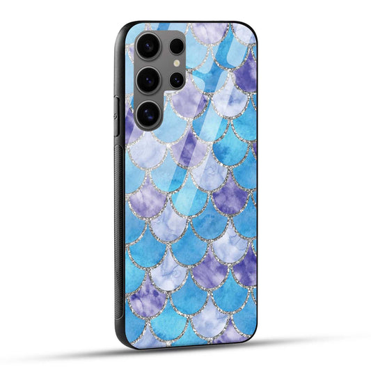 Samsung Galaxy S24 Ultra 5G Back Cover Mirror Of Diamonds Printed Glass Case