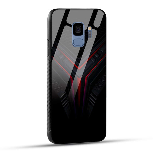 Samsung Galaxy S9 Back Cover Abstract Robotic Printed Glass Case