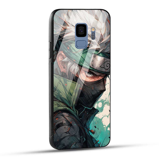 Samsung Galaxy S9 Back Cover Multicolour Cartoon anime Printed Glass Case