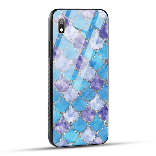 Samsung Galaxy A10 Back Cover Mirror Of Diamonds Printed Glass Case