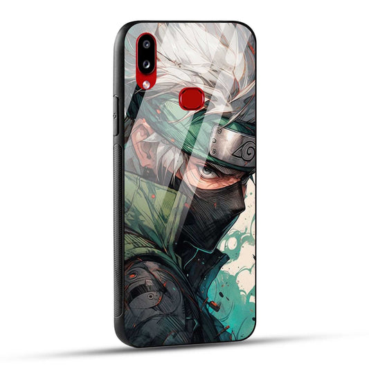 Samsung Galaxy A10s Back Cover Multicolour Cartoon anime Printed Glass Case