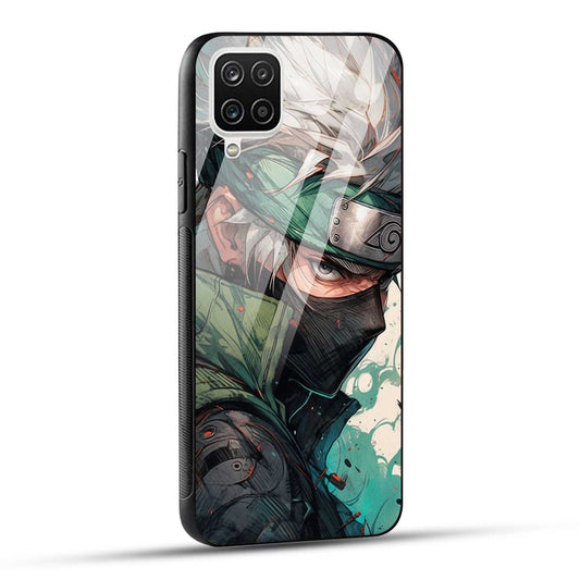 Samsung Galaxy A12 Back Cover Multicolour Cartoon anime Printed Glass Case