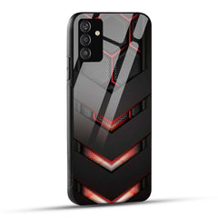 Samsung Galaxy A15 5G Back Cover Robotic Abstract Printed Glass Case