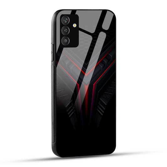 Samsung Galaxy F54 Back Cover Abstract Robotic Printed Glass Case