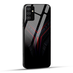 Samsung Galaxy F54 Back Cover Abstract Robotic Printed Glass Case