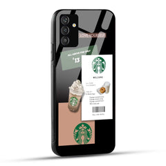Samsung Galaxy A14 5G Starbucks Coffee Printed Glass Case