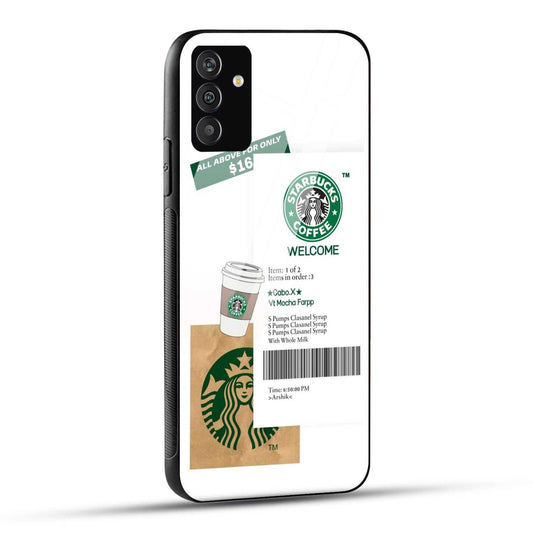 Samsung Galaxy A14 5G Starbucks Coffee Printed Glass Case