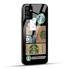 Samsung Galaxy A05s Starbucks Coffee Printed Glass Case