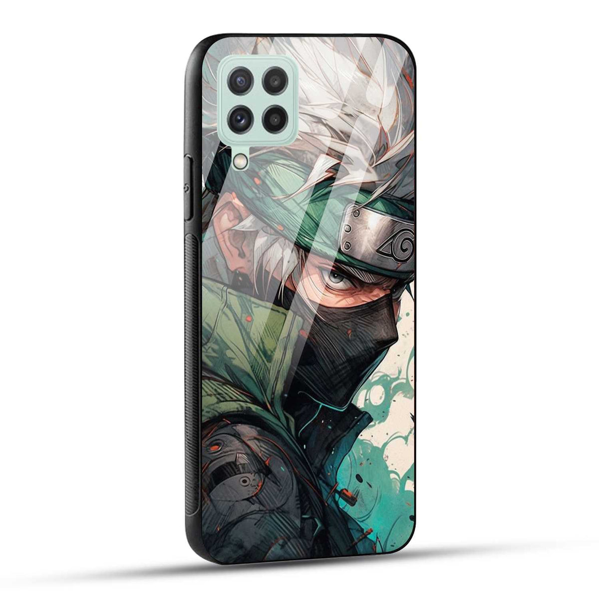 Samsung Galaxy A22 4G Back Cover Multicolour Cartoon anime Printed Glass Case