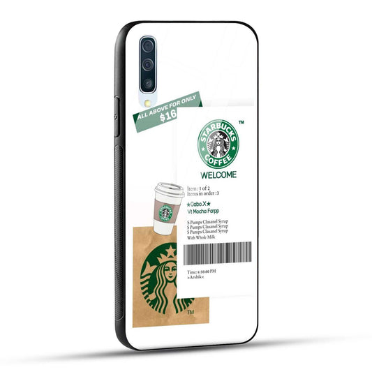 Samsung Galaxy A50 / Samsung Galaxy A50s / Samsung Galaxy A30s Starbucks Coffee Printed Glass Case