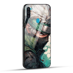 Samsung Galaxy M11 Back Cover Multicolour Cartoon anime Printed Glass Case