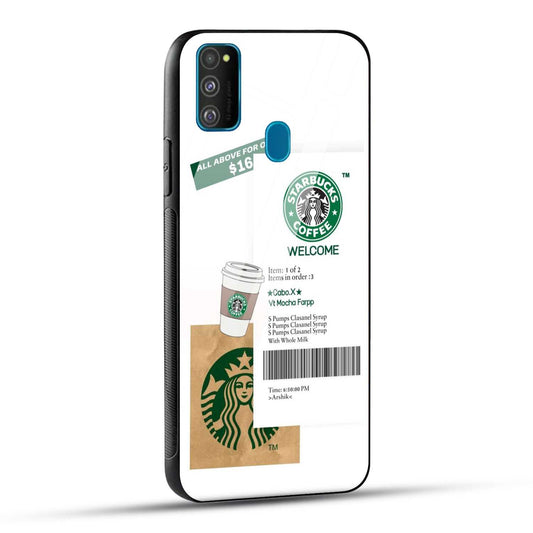 Samsung Galaxy M30s / Samsung Galaxy M21 / Samsung Galaxy M21 2021 Starbucks Coffee Printed Glass Case