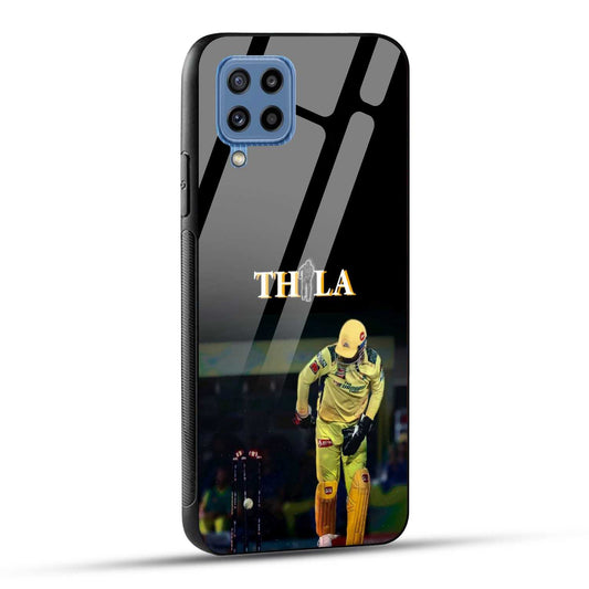 Samsung Galaxy M53 5G Thala Printed Glass Case