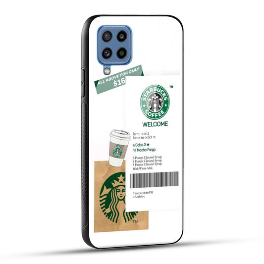 Samsung Galaxy M53 5G Starbucks Coffee Printed Glass Case