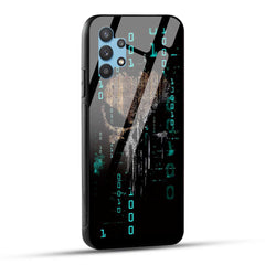 Samsung Galaxy A32 Back Cover Hacker Printed Glass Case