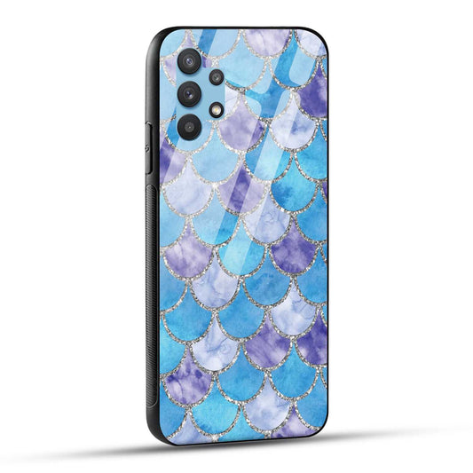 Samsung Galaxy M32 5G Back Cover Mirror Of Diamonds Printed Glass Case