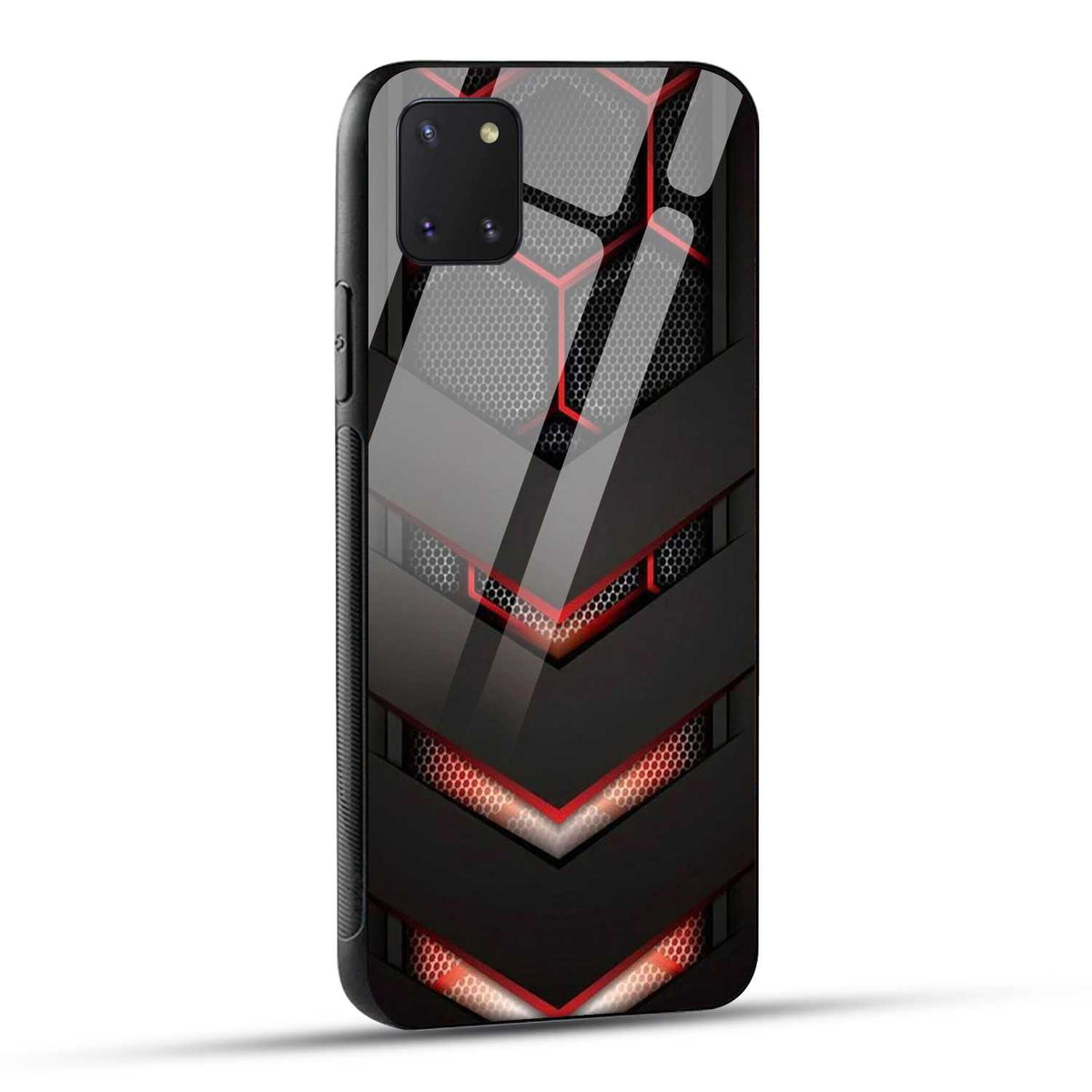 Samsung Galaxy Note 10 Lite Back Cover Robotic Abstract Printed Glass Case