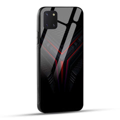 Samsung Galaxy Note 10 Lite Back Cover Abstract Robotic Printed Glass Case