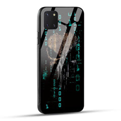 Samsung Galaxy Note 10 Lite Back Cover Hacker Printed Glass Case