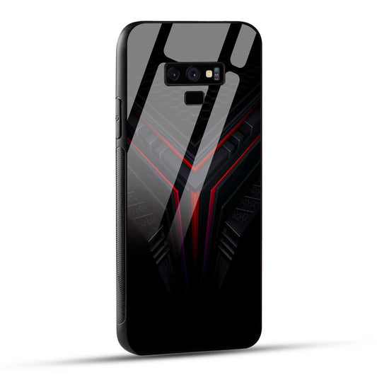 Samsung Galaxy Note 9 Back Cover Abstract Robotic Printed Glass Case