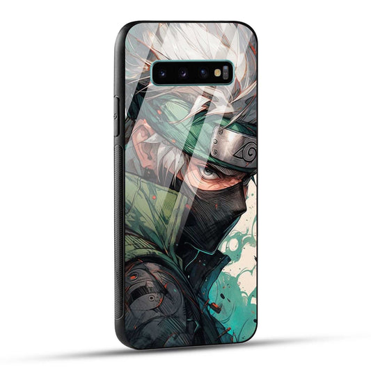 Samsung Galaxy S10 Plus Back Cover Multicolour Cartoon anime Printed Glass Case