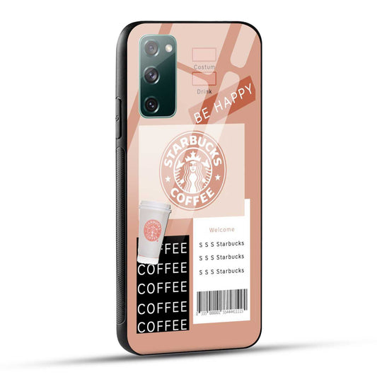 Samsung Galaxy S20 FE / Samsung Galaxy S20 FE 5G Starbucks Coffee Printed Glass Case